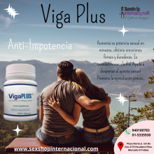 VIGA PLUS - POTENCIA SEXUAL - SEXSHOP PLAZA NORTE.